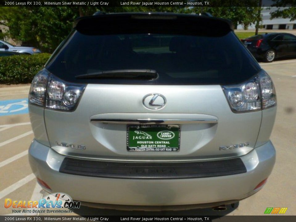 2006 Lexus RX 330 Millenium Silver Metallic / Light Gray Photo #9