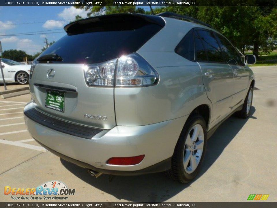 2006 Lexus RX 330 Millenium Silver Metallic / Light Gray Photo #10