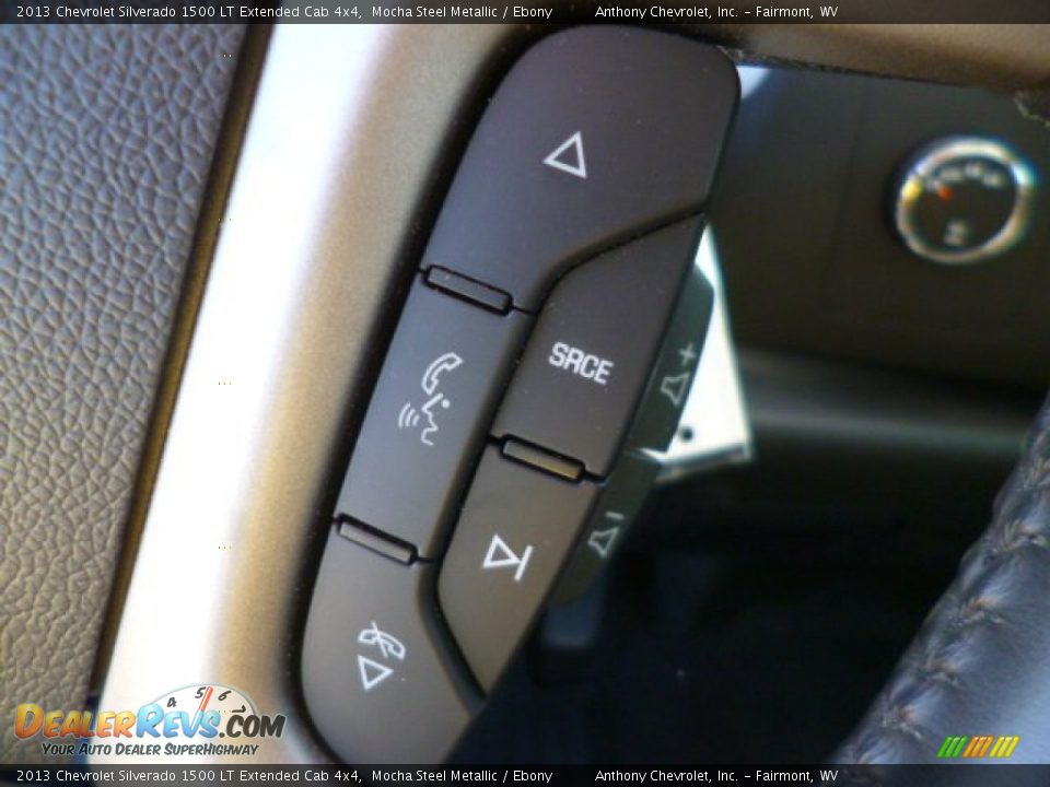 2013 Chevrolet Silverado 1500 LT Extended Cab 4x4 Mocha Steel Metallic / Ebony Photo #18