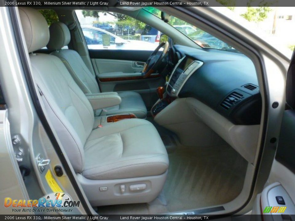 2006 Lexus RX 330 Millenium Silver Metallic / Light Gray Photo #12