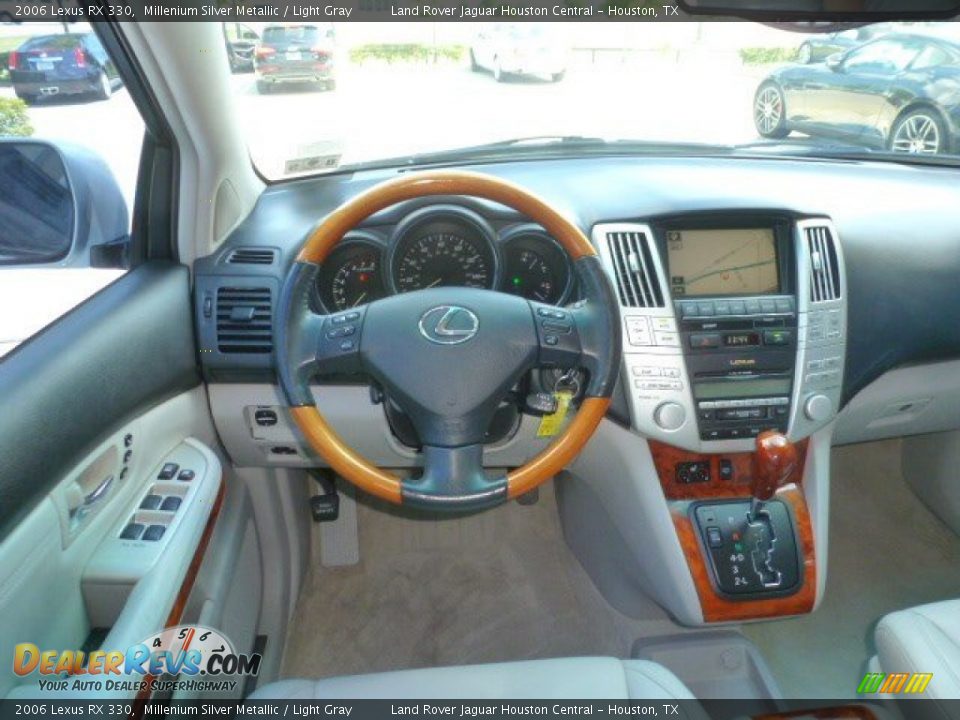 2006 Lexus RX 330 Millenium Silver Metallic / Light Gray Photo #21