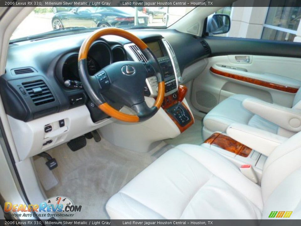 2006 Lexus RX 330 Millenium Silver Metallic / Light Gray Photo #26