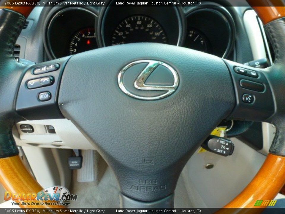 2006 Lexus RX 330 Millenium Silver Metallic / Light Gray Photo #28