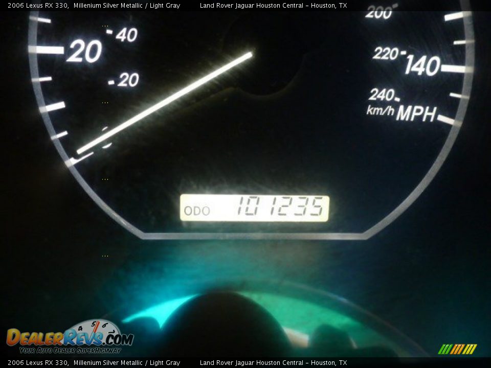 2006 Lexus RX 330 Millenium Silver Metallic / Light Gray Photo #32