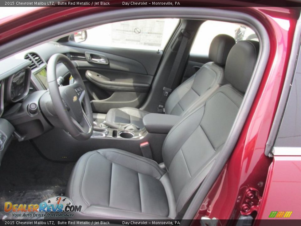 Jet Black Interior - 2015 Chevrolet Malibu LTZ Photo #12