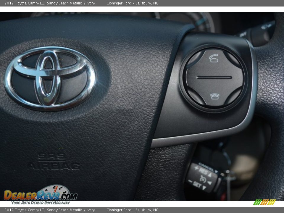 2012 Toyota Camry LE Sandy Beach Metallic / Ivory Photo #25