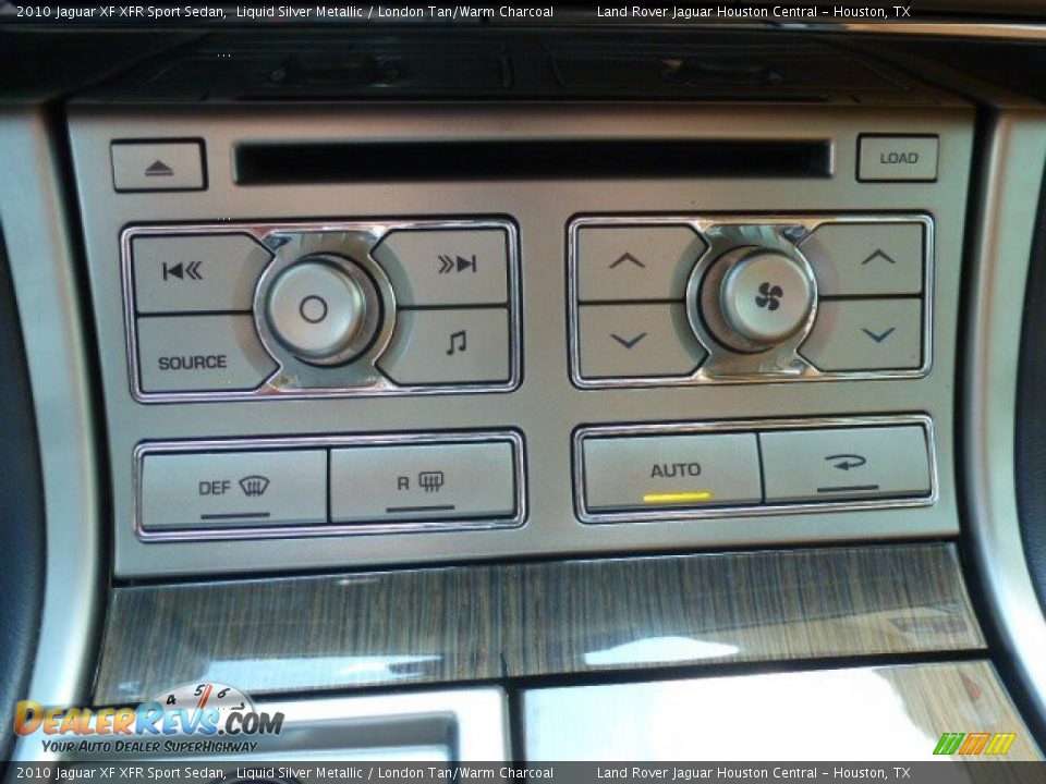 Controls of 2010 Jaguar XF XFR Sport Sedan Photo #36