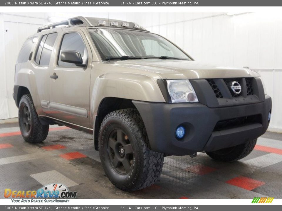 2005 Nissan Xterra SE 4x4 Granite Metallic / Steel/Graphite Photo #4