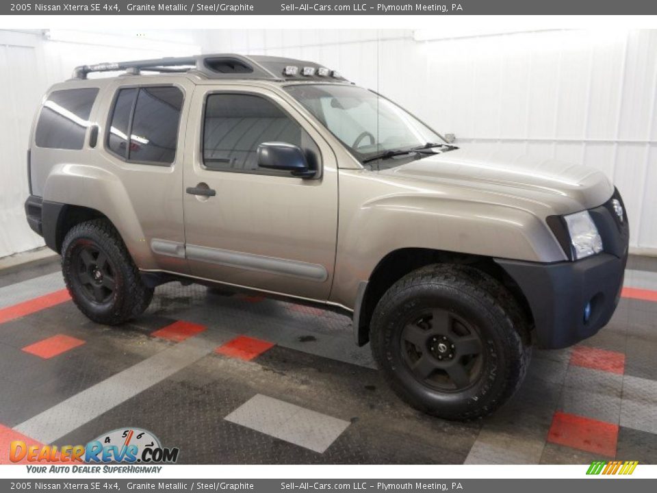 2005 Nissan Xterra SE 4x4 Granite Metallic / Steel/Graphite Photo #5