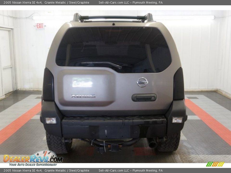 2005 Nissan Xterra SE 4x4 Granite Metallic / Steel/Graphite Photo #8