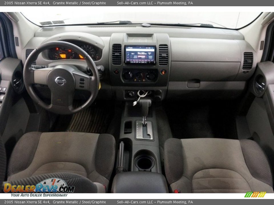 2005 Nissan Xterra SE 4x4 Granite Metallic / Steel/Graphite Photo #19