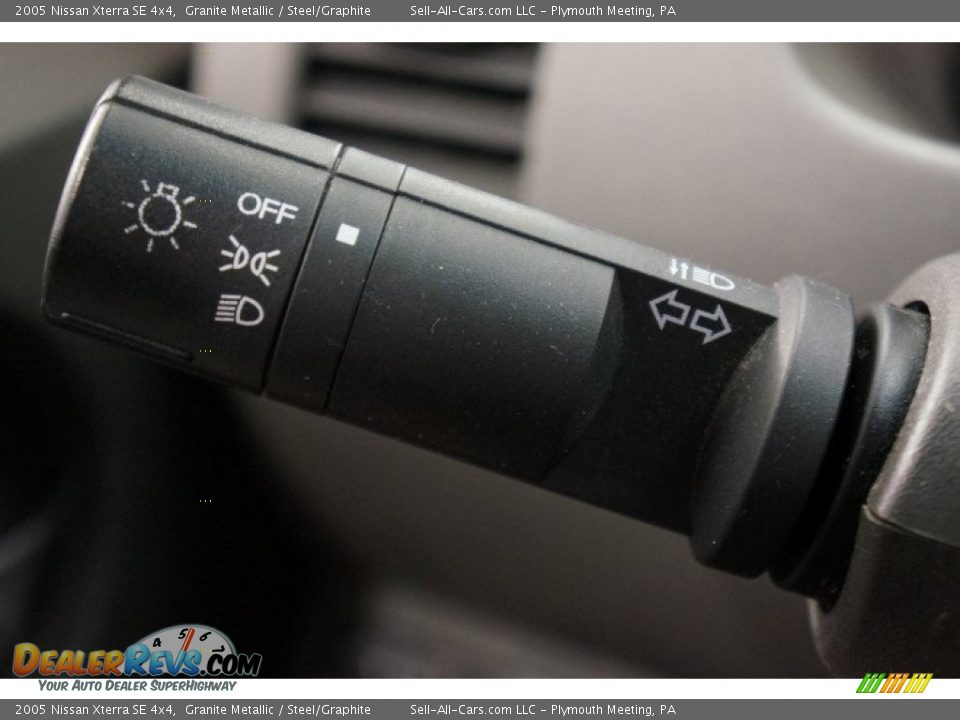 2005 Nissan Xterra SE 4x4 Granite Metallic / Steel/Graphite Photo #21