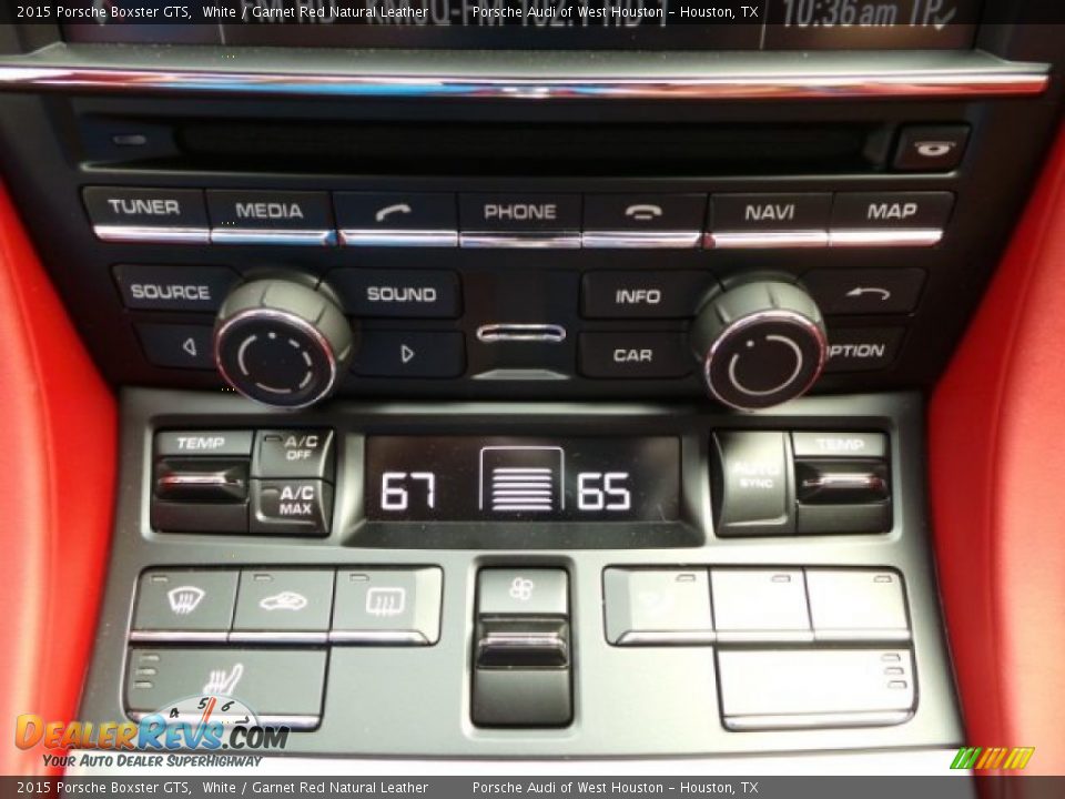 Controls of 2015 Porsche Boxster GTS Photo #21