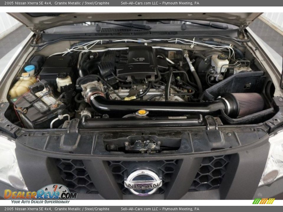 2005 Nissan Xterra SE 4x4 Granite Metallic / Steel/Graphite Photo #30