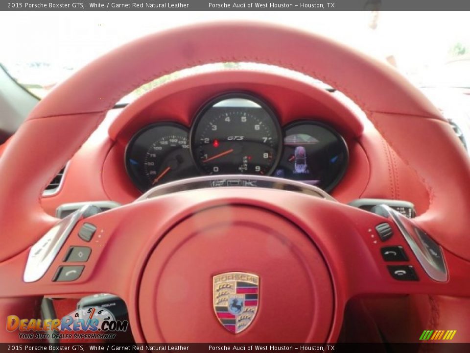 2015 Porsche Boxster GTS Steering Wheel Photo #23