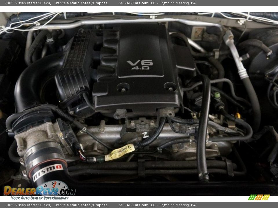 2005 Nissan Xterra SE 4x4 Granite Metallic / Steel/Graphite Photo #31