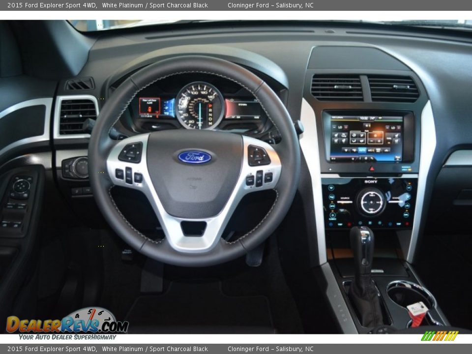 Dashboard of 2015 Ford Explorer Sport 4WD Photo #14
