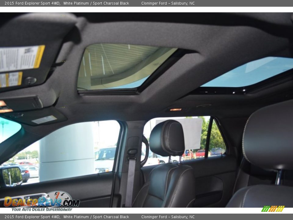 Sunroof of 2015 Ford Explorer Sport 4WD Photo #15