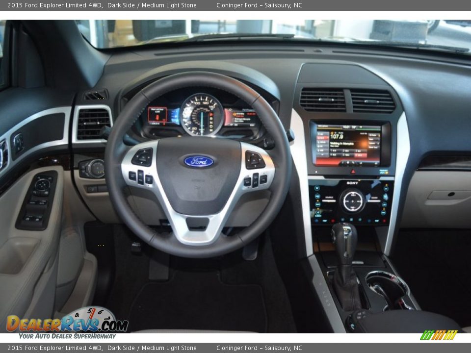 Dashboard of 2015 Ford Explorer Limited 4WD Photo #14