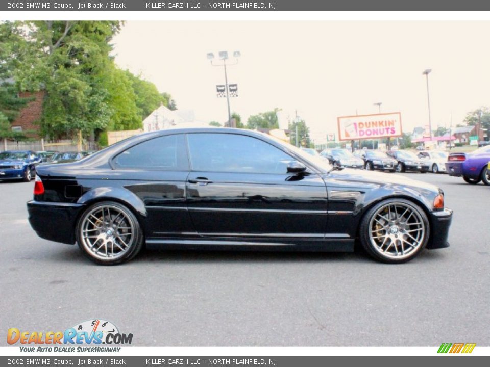 2002 BMW M3 Coupe Jet Black / Black Photo #9