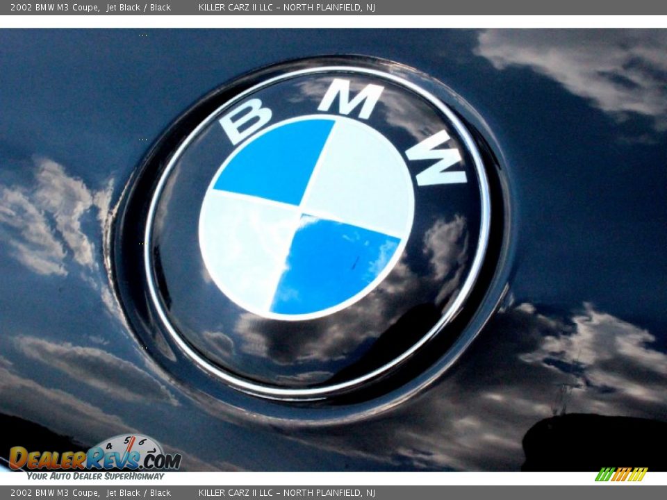 2002 BMW M3 Coupe Jet Black / Black Photo #10
