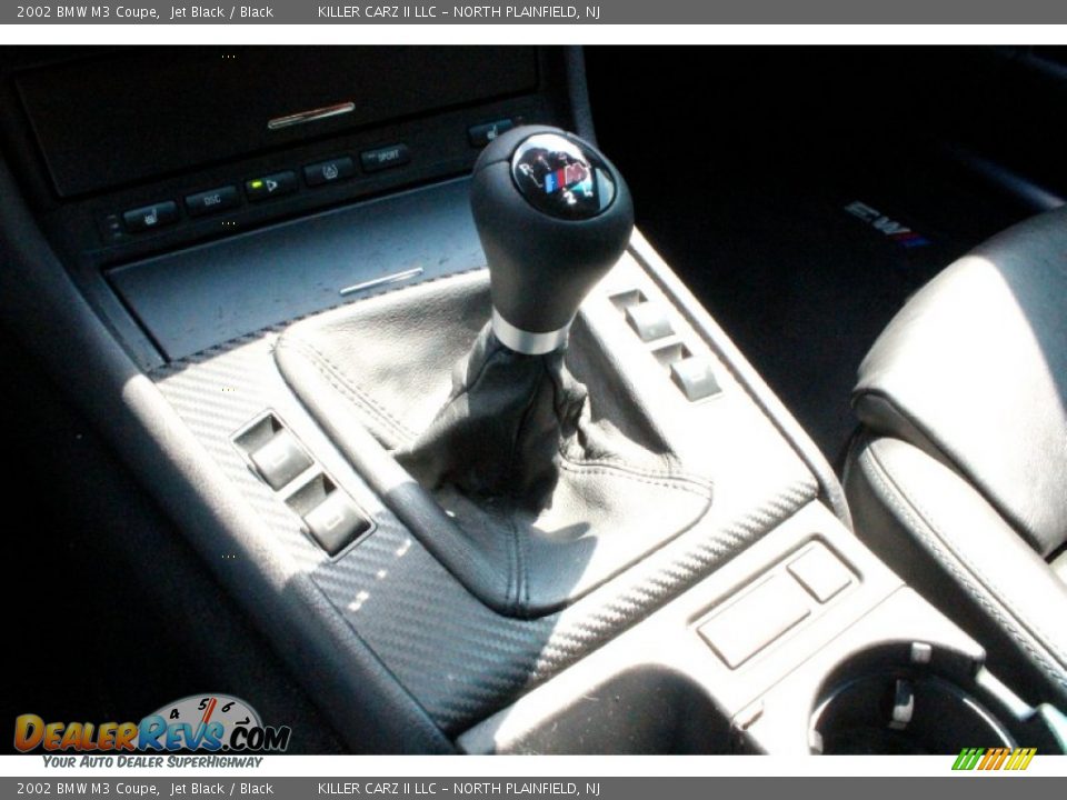 2002 BMW M3 Coupe Jet Black / Black Photo #19