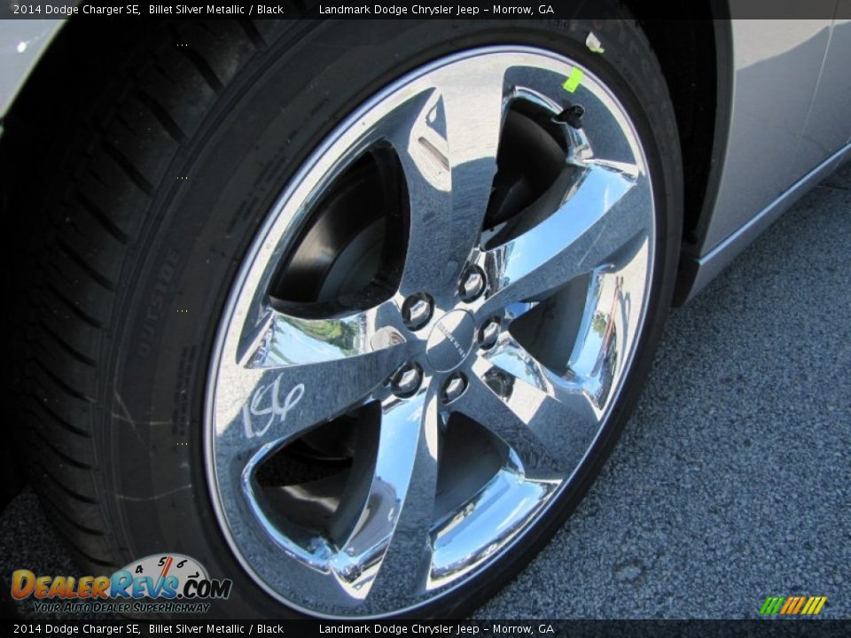 2014 Dodge Charger SE Billet Silver Metallic / Black Photo #5