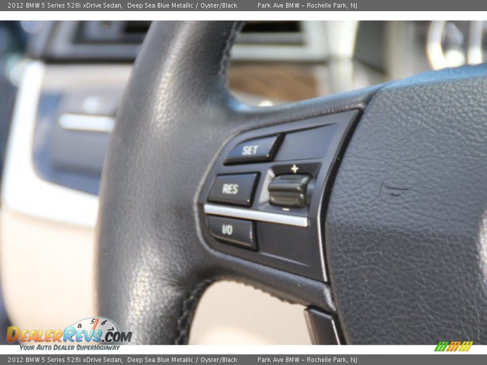 Controls of 2012 BMW 5 Series 528i xDrive Sedan Photo #18