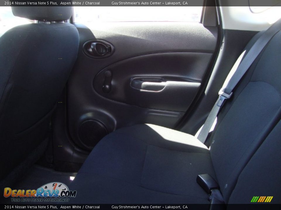 2014 Nissan Versa Note S Plus Aspen White / Charcoal Photo #20