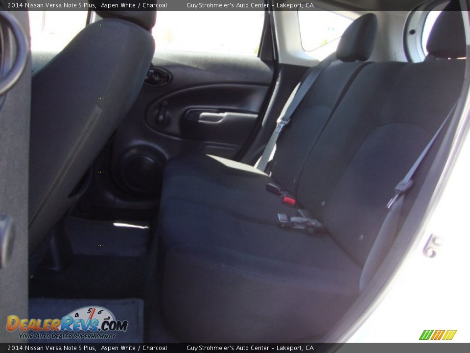 2014 Nissan Versa Note S Plus Aspen White / Charcoal Photo #21