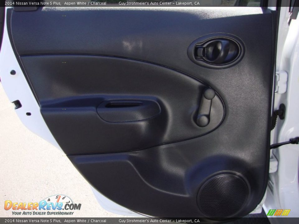 2014 Nissan Versa Note S Plus Aspen White / Charcoal Photo #22