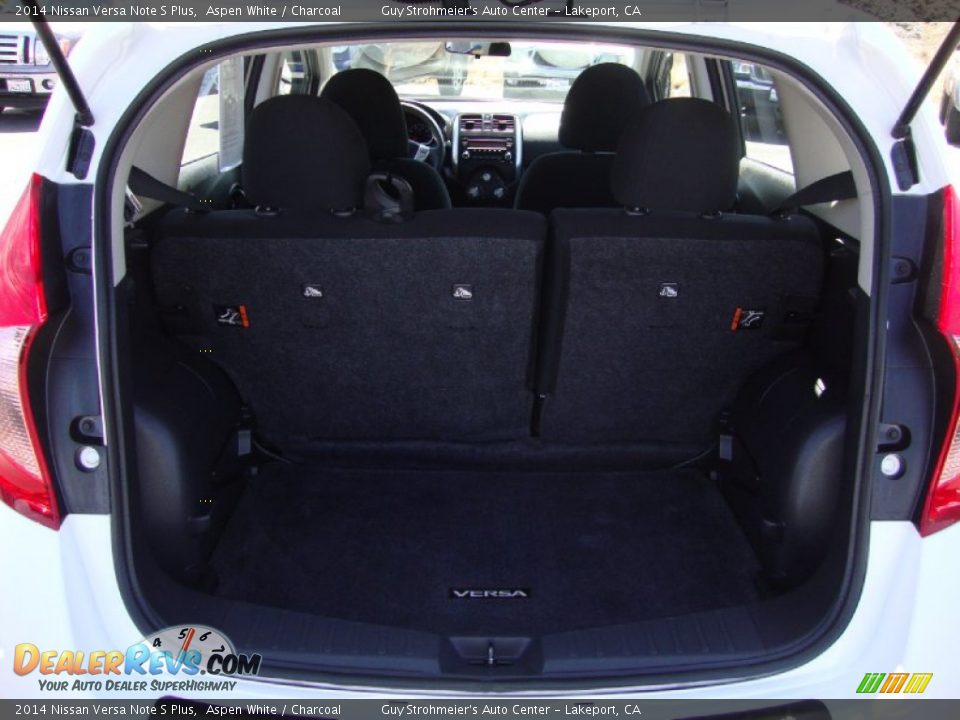 2014 Nissan Versa Note S Plus Aspen White / Charcoal Photo #23