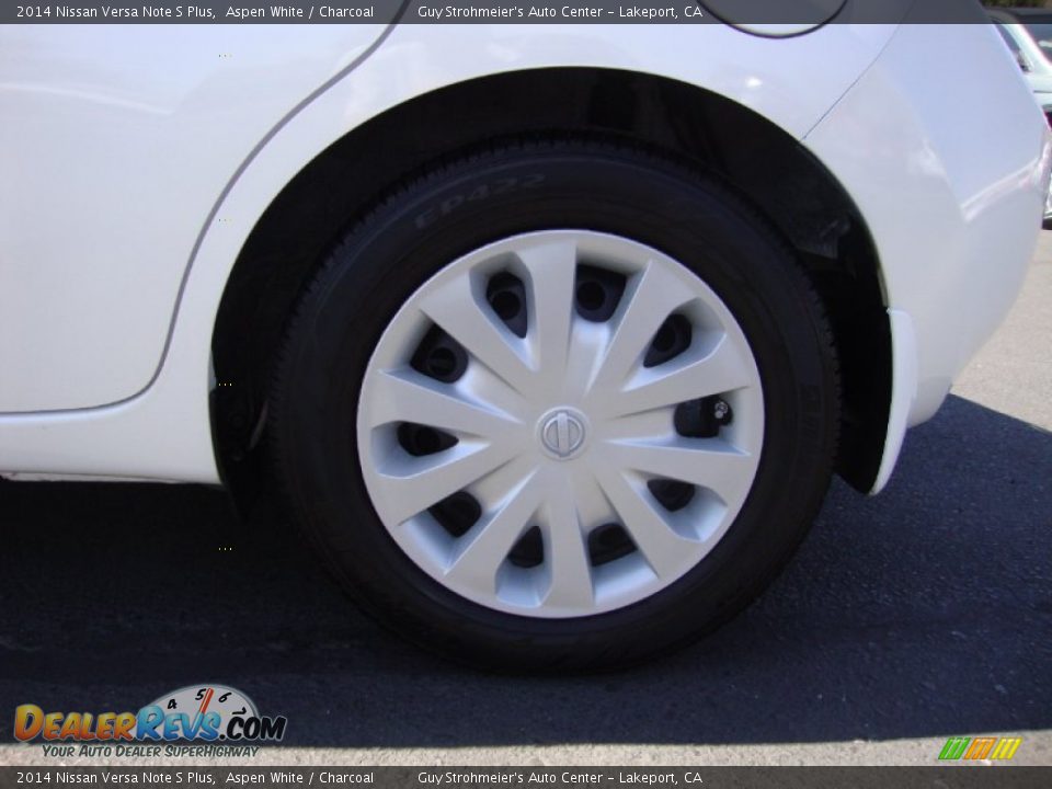 2014 Nissan Versa Note S Plus Aspen White / Charcoal Photo #24