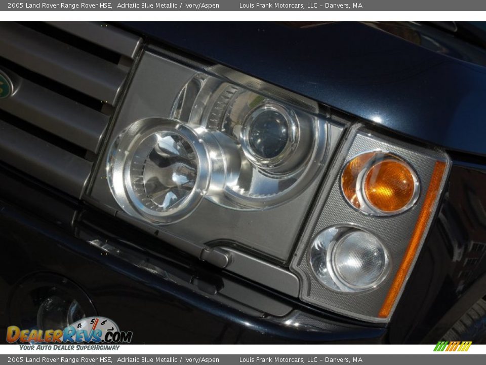 2005 Land Rover Range Rover HSE Adriatic Blue Metallic / Ivory/Aspen Photo #33