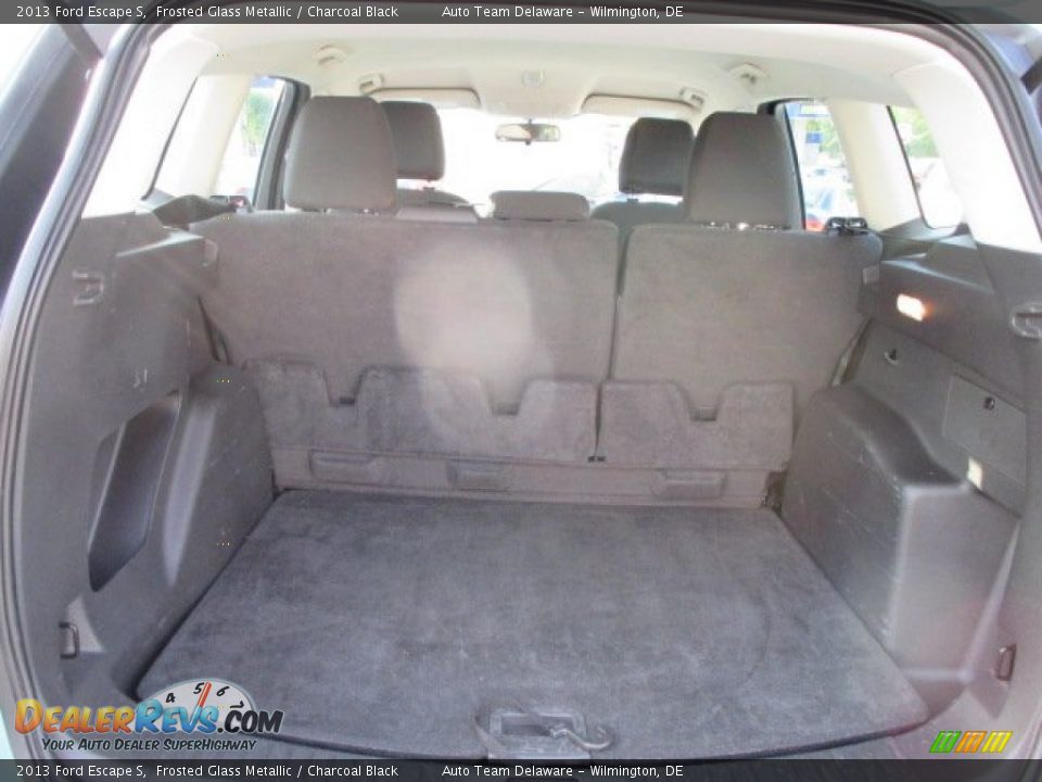 2013 Ford Escape S Frosted Glass Metallic / Charcoal Black Photo #21