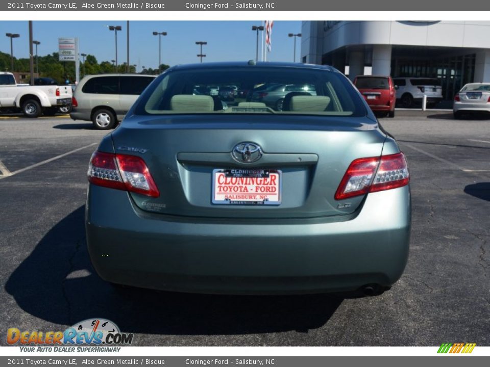 2011 Toyota Camry LE Aloe Green Metallic / Bisque Photo #5