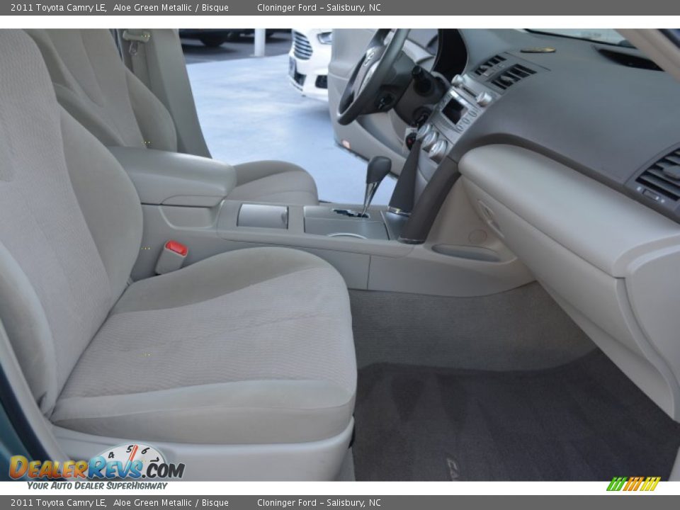 2011 Toyota Camry LE Aloe Green Metallic / Bisque Photo #15