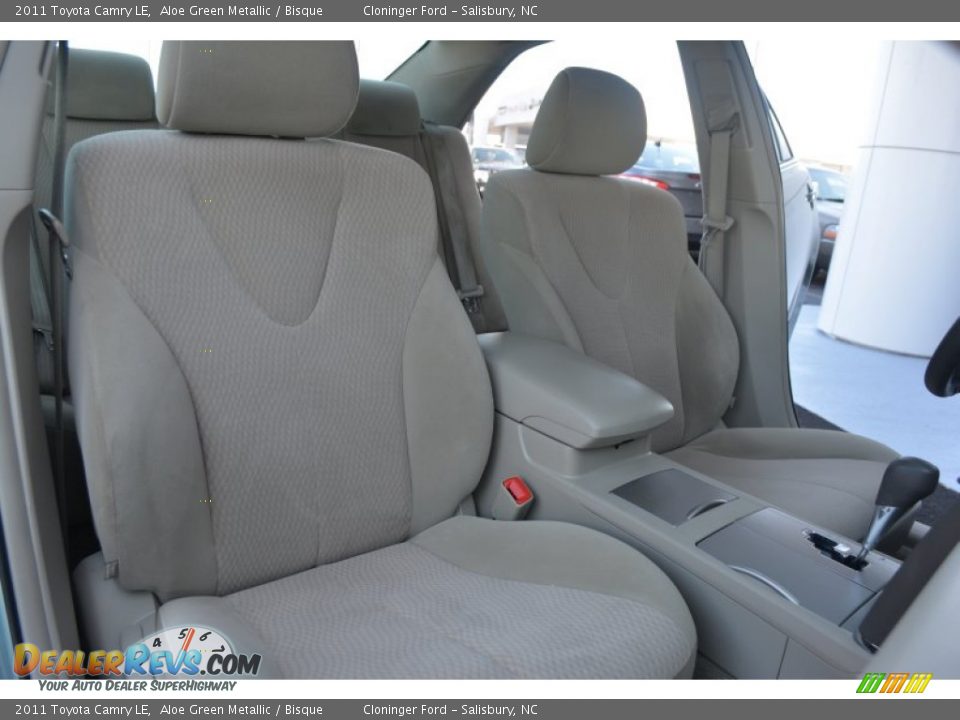 2011 Toyota Camry LE Aloe Green Metallic / Bisque Photo #16
