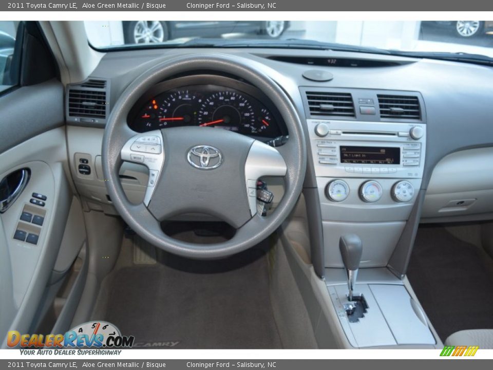 2011 Toyota Camry LE Aloe Green Metallic / Bisque Photo #18