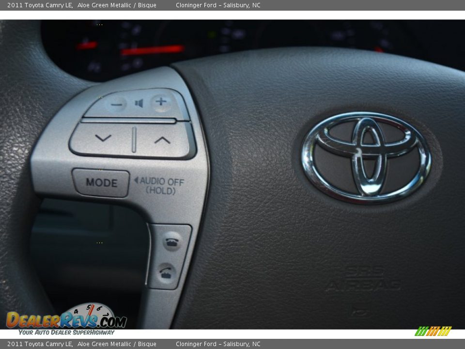 2011 Toyota Camry LE Aloe Green Metallic / Bisque Photo #22