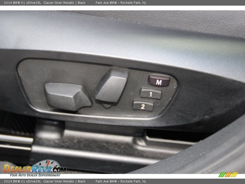 2014 BMW X1 xDrive28i Glacier Silver Metallic / Black Photo #13