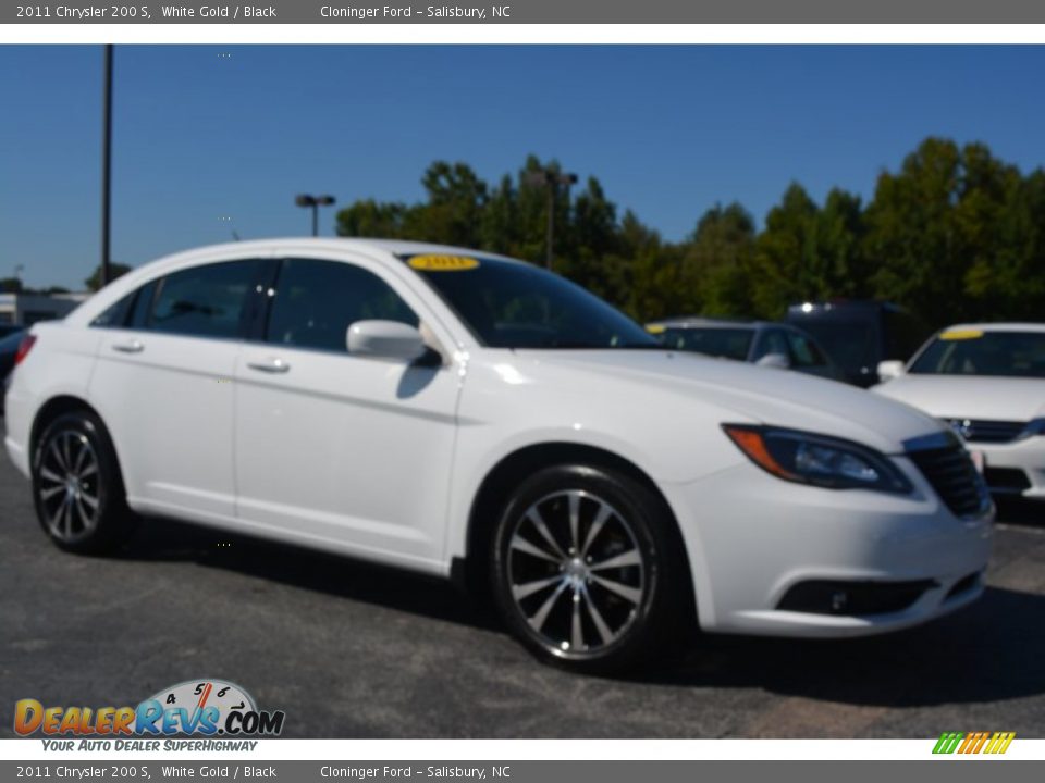 2011 Chrysler 200 S White Gold / Black Photo #1