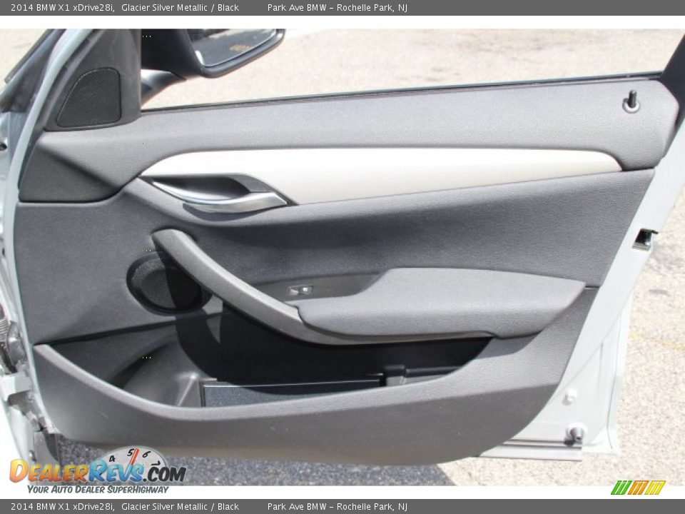 2014 BMW X1 xDrive28i Glacier Silver Metallic / Black Photo #26