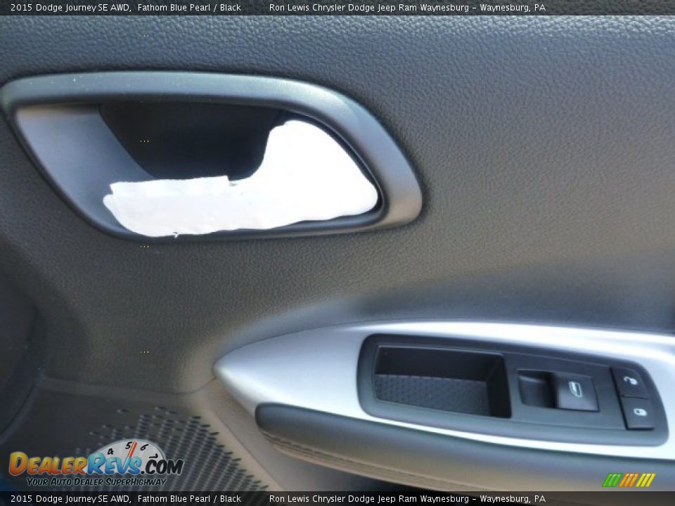 2015 Dodge Journey SE AWD Fathom Blue Pearl / Black Photo #7