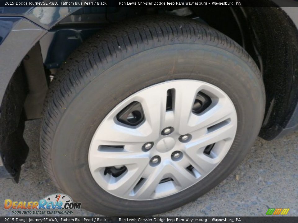 2015 Dodge Journey SE AWD Fathom Blue Pearl / Black Photo #10