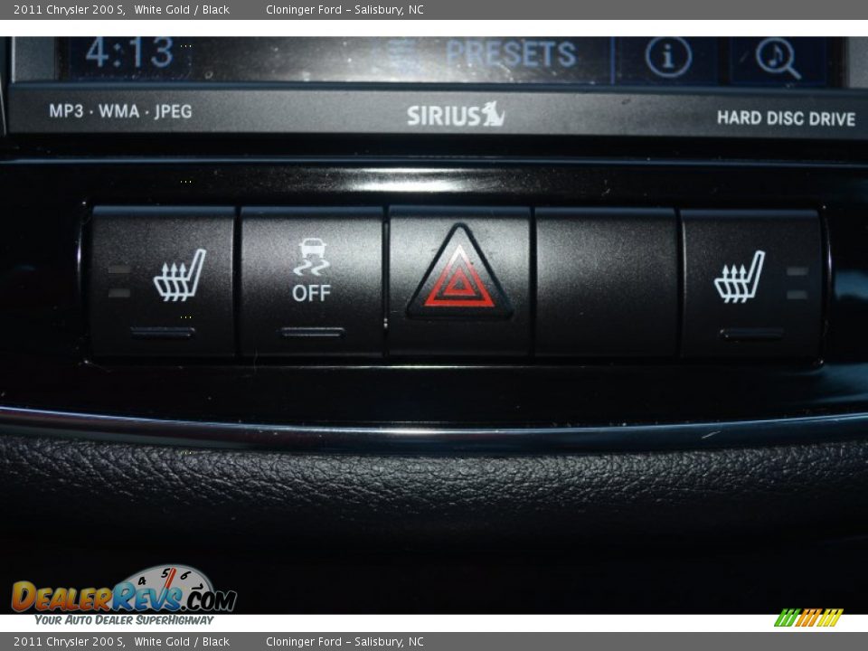 2011 Chrysler 200 S White Gold / Black Photo #21