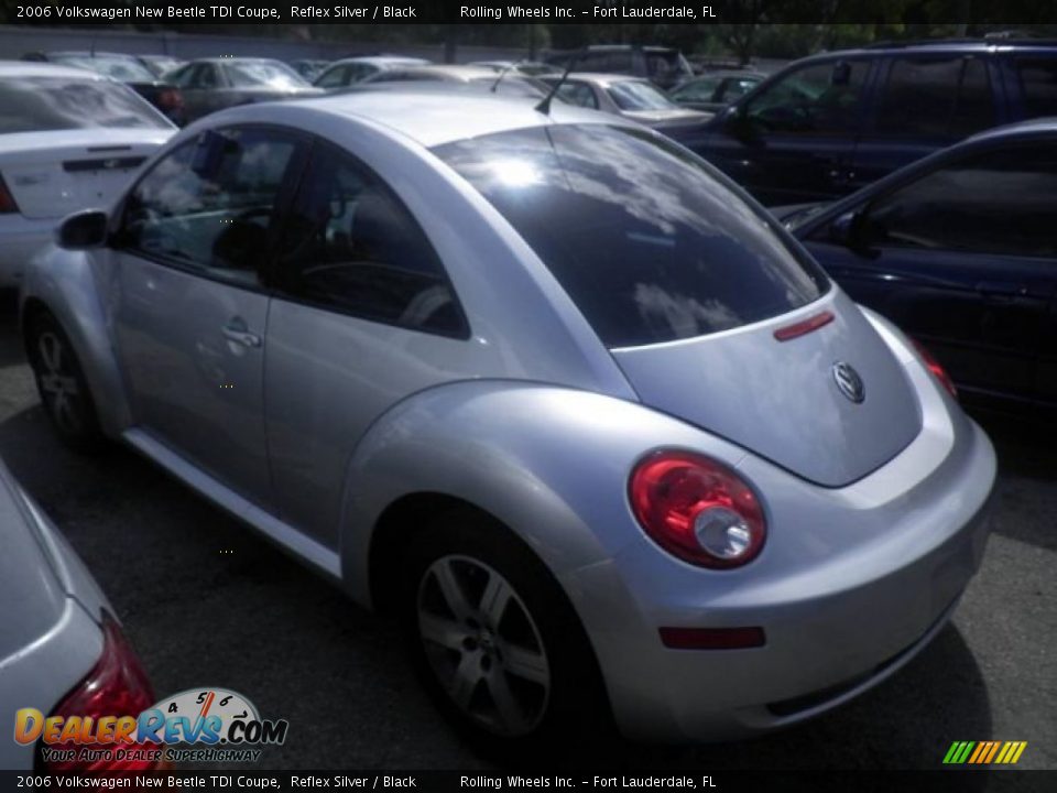 2006 Volkswagen New Beetle TDI Coupe Reflex Silver / Black Photo #2