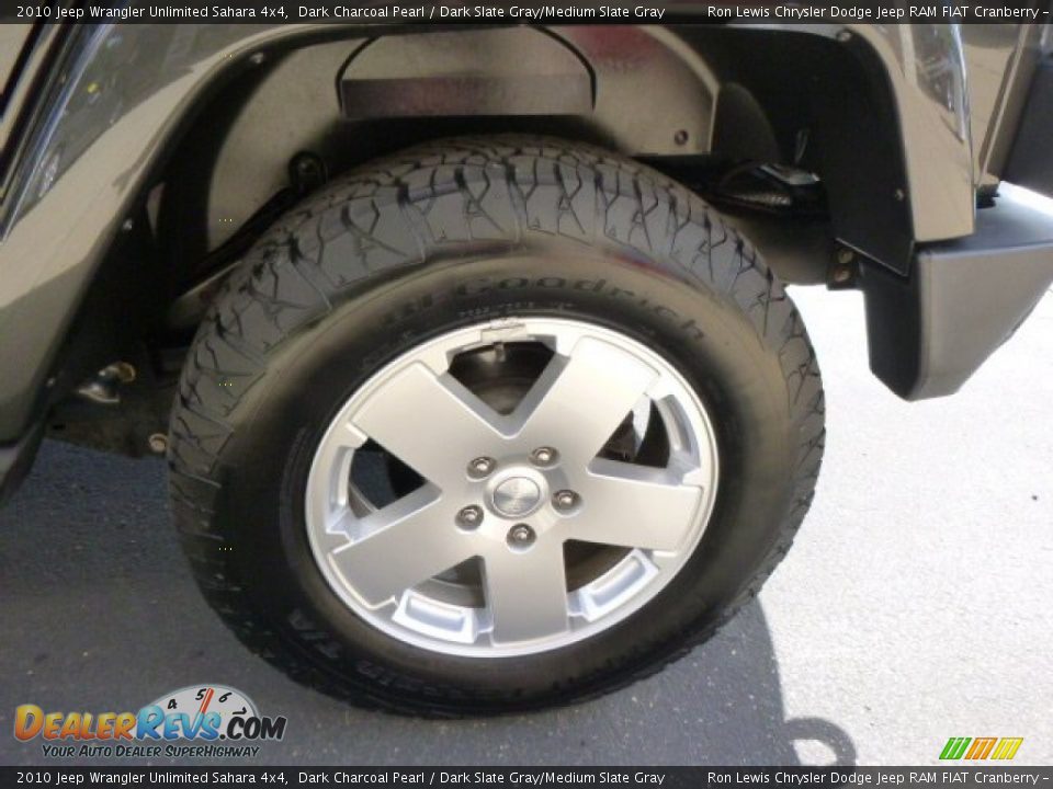 2010 Jeep Wrangler Unlimited Sahara 4x4 Dark Charcoal Pearl / Dark Slate Gray/Medium Slate Gray Photo #9