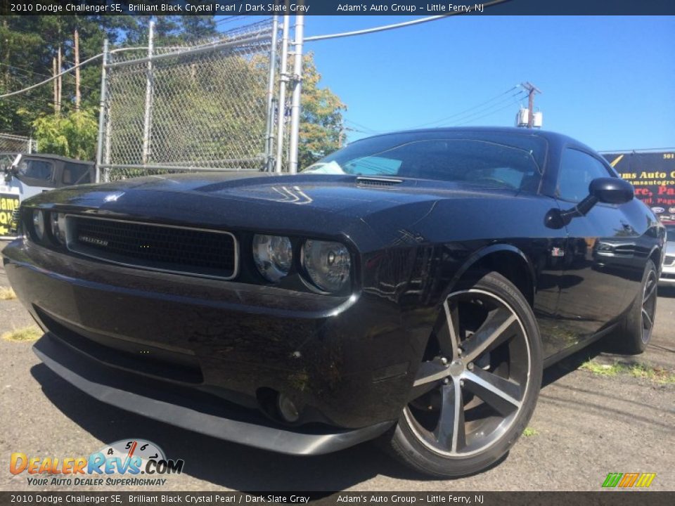 2010 Dodge Challenger SE Brilliant Black Crystal Pearl / Dark Slate Gray Photo #1