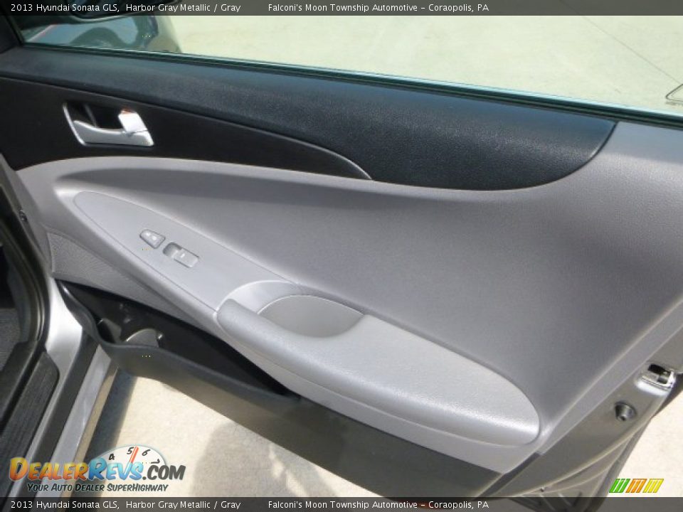 2013 Hyundai Sonata GLS Harbor Gray Metallic / Gray Photo #12